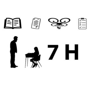 Pilnais A2 dronu apmācības kurss ar teoriju, simulācijām un praktisku sagatavošanos eksāmenam